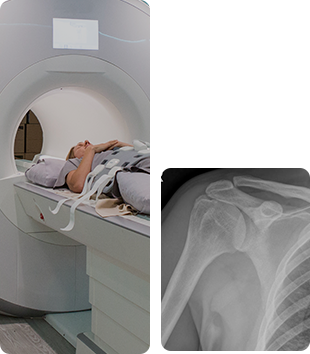 Review of MRI, CT & X-rays - picture