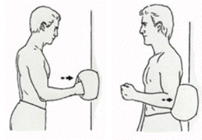 folded towel the patient applies pressure img