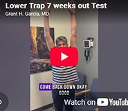7 weeks out from Lower Trapezius Transfer