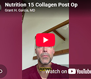 Nutrition 15: Collagen Post Op