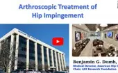Dr. Benjamin Domb presents Arthroscopic Treatment of Hip Impingement logo