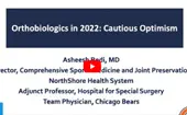 Dr. Asheesh Bedi presents as Guest Faculty at AHI: Orthobiologics (2022) logo
