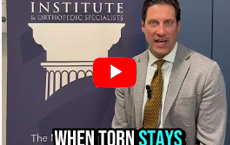 Can labral tears heal on their own? Dr. Domb walks us through this common question about the labrum - Educational Video