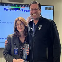 Happy 5-Year Work Anniversary to our CEO Terri Kraft!