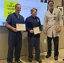 Dr. Kuhns and Dr. McCarroll