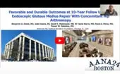 AAOS 2024 Favorable and Durable Outcomes at 10-Year Follow Up of Endoscopic Gluteus Medius Repair with Concomitant Hip Arthroscopy