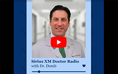 Dr. Domb recently joined SiriusXM's Doctor Radio to talk all things hip preservation
 image38