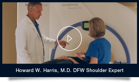 Howard W. Harris, MD – DFW shoulder expert discussing shoulder treatment