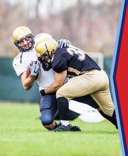 Orthopedic clinic providing rapid evaluation and treatment for sports injuries after football games
