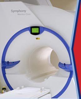 Magnetic Resonance Imaging (MRI) machine used for detailed orthopedic diagnostic imaging