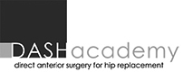 DASH Academy Direct Anterior sugery for hip surgeon - Logo