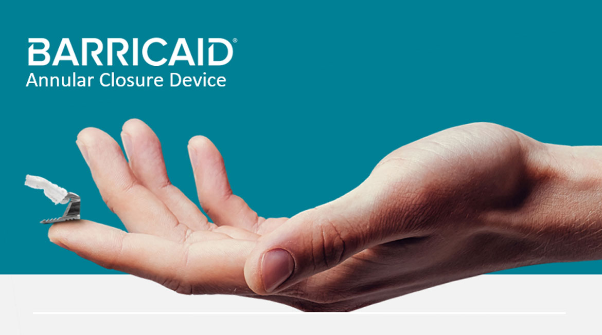 Barricaid Annular Closure Device