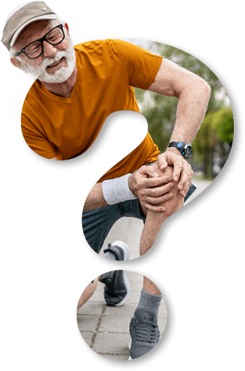 Patient experiencing hip or knee pain while considering joint replacement