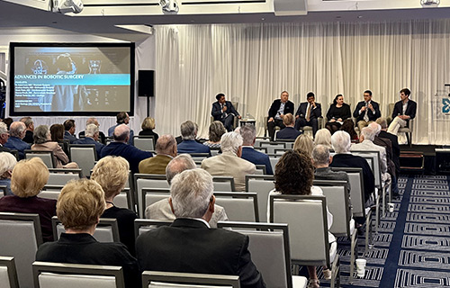 Representing Orthopedics and Advancing Robotic-Assisted Surgery at Jupiter Medical Center Meeting