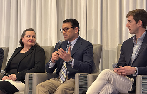 Representing Orthopedics and Advancing Robotic-Assisted Surgery at Jupiter Medical Center Meeting