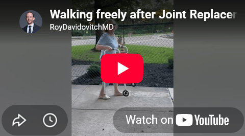 Walking freely after Joint Replacement