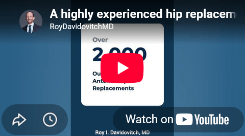 A highly experienced hip replacement specialist having performed thousands of successful procedures