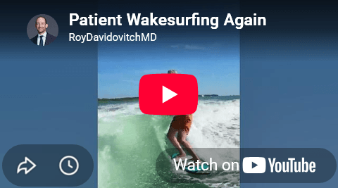 Patient Wakesurfing Again