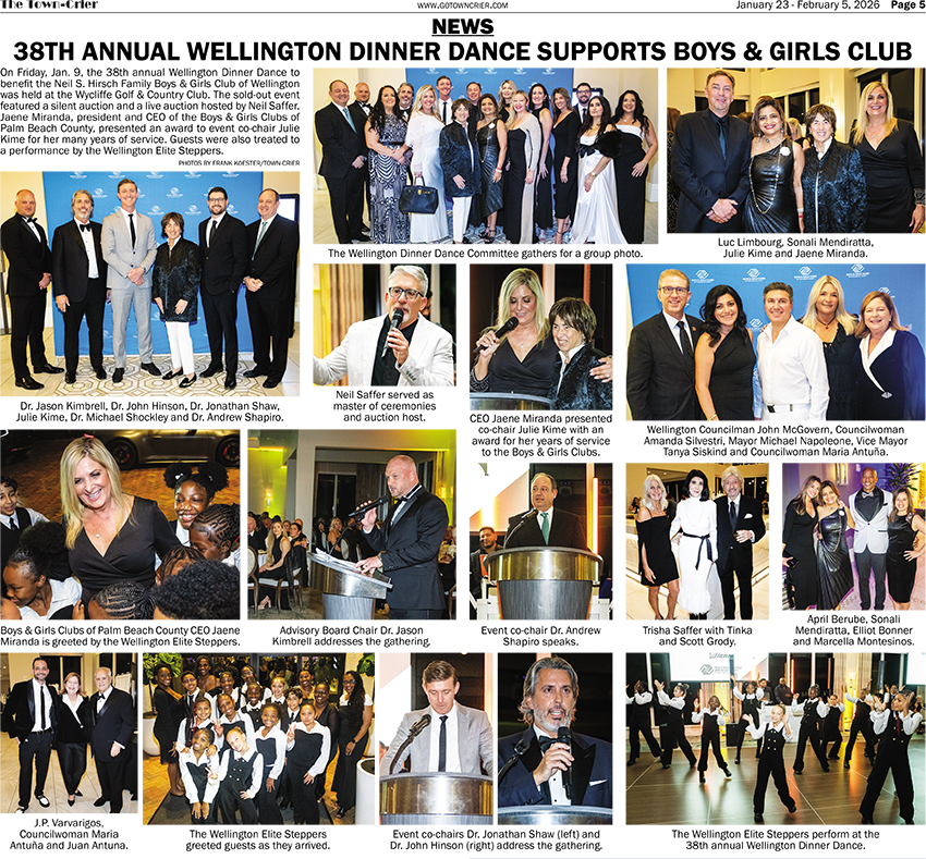 Annual Wellington Dinner Dance Supports Boys & Girls Club