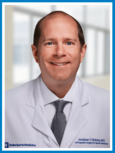 Jonathan F. Dickens M.D., Orthopaedic Surgeon, Sports Medicine Specialist, Durham, NC