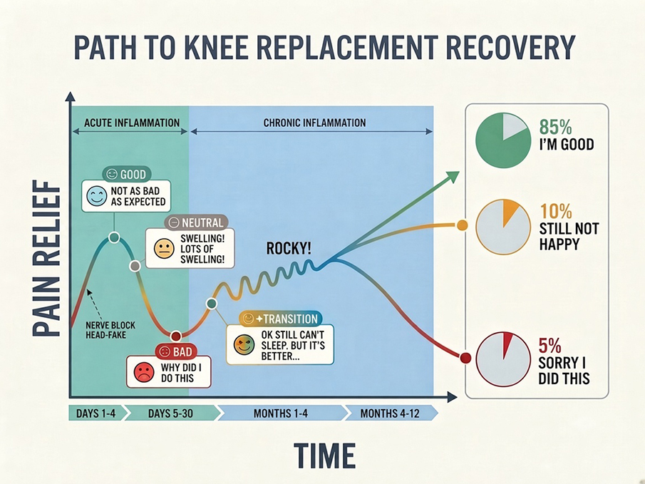 Postoperative Care Following Total Knee Replacement