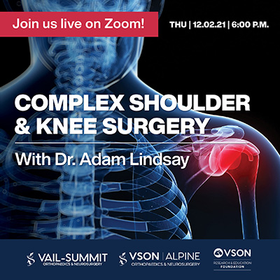 Complex Shoulder & Knee Surgery With Dr. Adam Lindsay