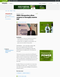 Biorepository allows surgeons to thoroughly examine PRP