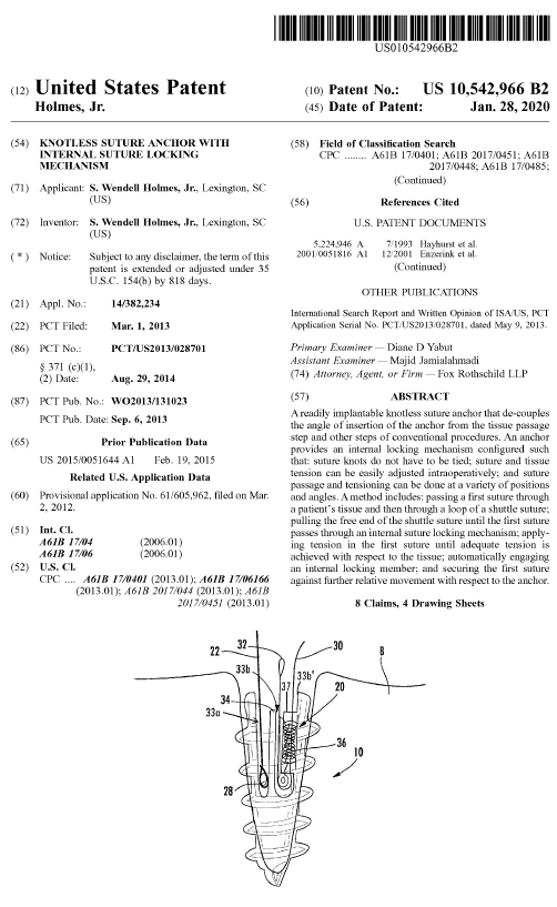 United States Patent