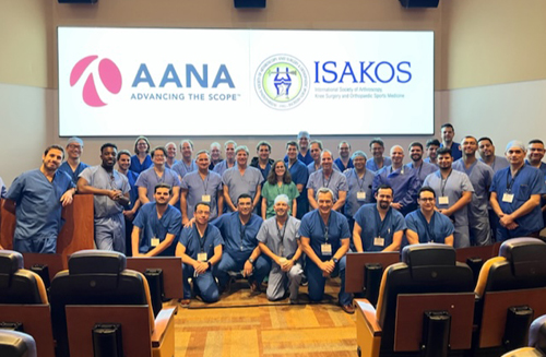 Faculty and participants came from all over the world