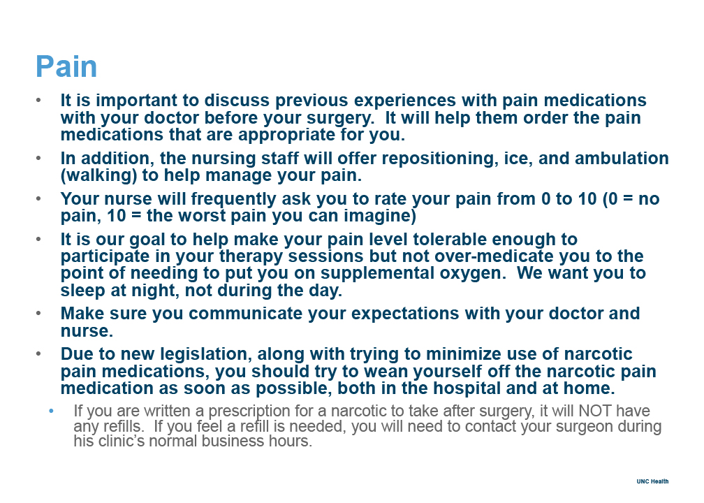 UNC School of Medicine Orthopaedics