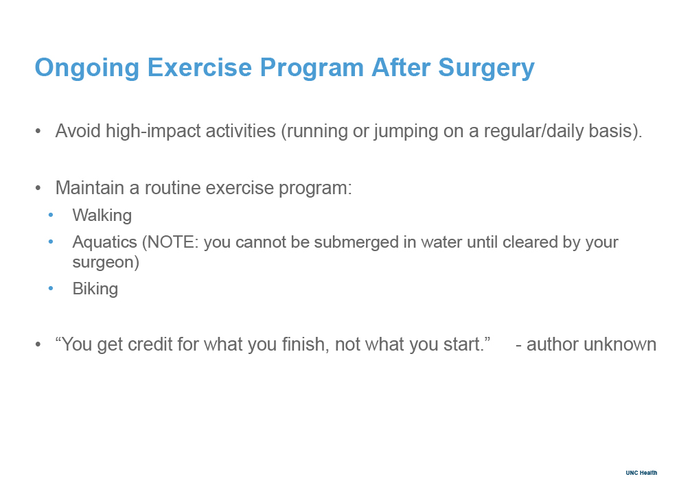 UNC School of Medicine Orthopaedics