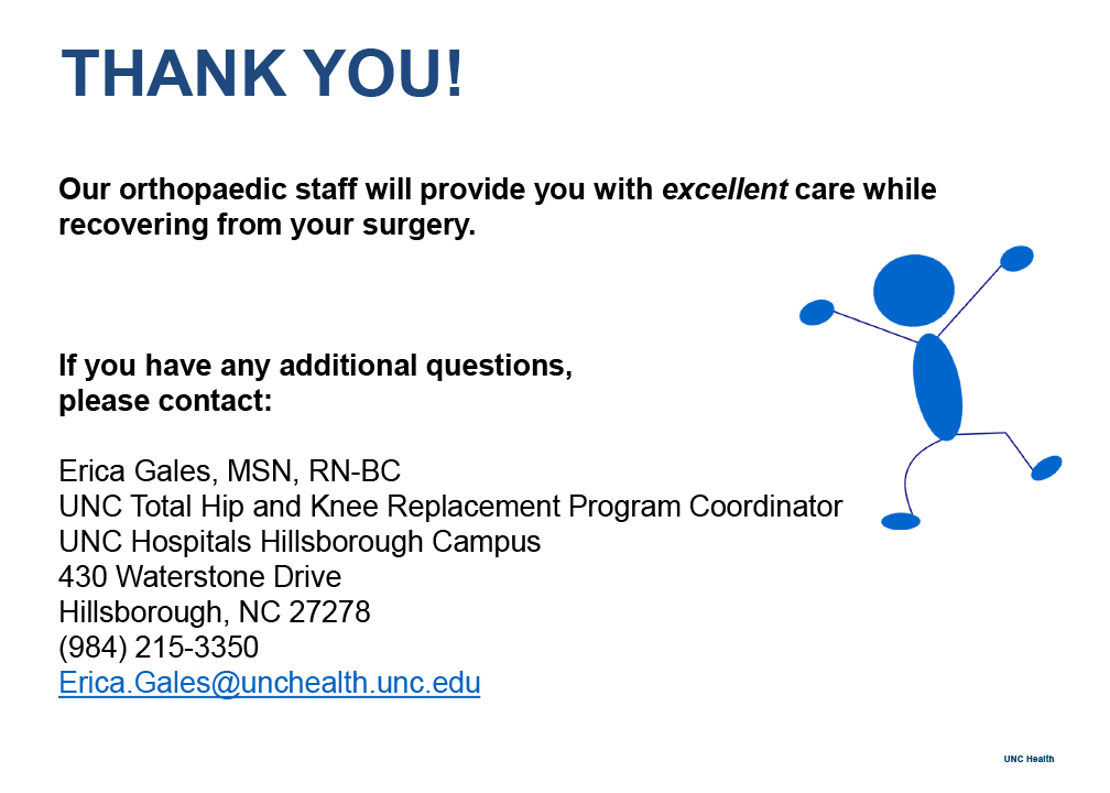 UNC School of Medicine Orthopaedics
