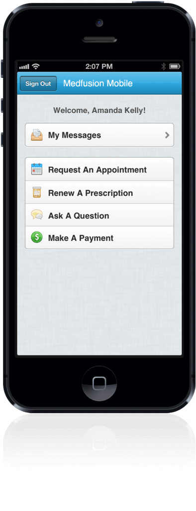 Blog patient portal app now available