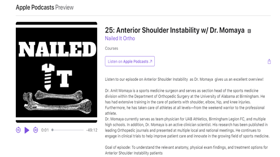 Nailed it ortho podcast