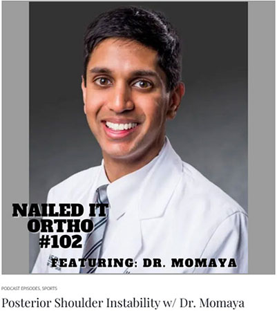 Posterior Shoulder Instability w/ Dr. Momaya
