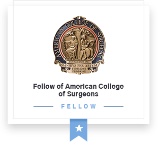 Fellow of American  College of Surgeons - Dr. Ashok S. Gavaskar