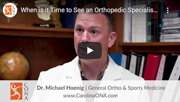 Time to See an Orthopedic Specialist