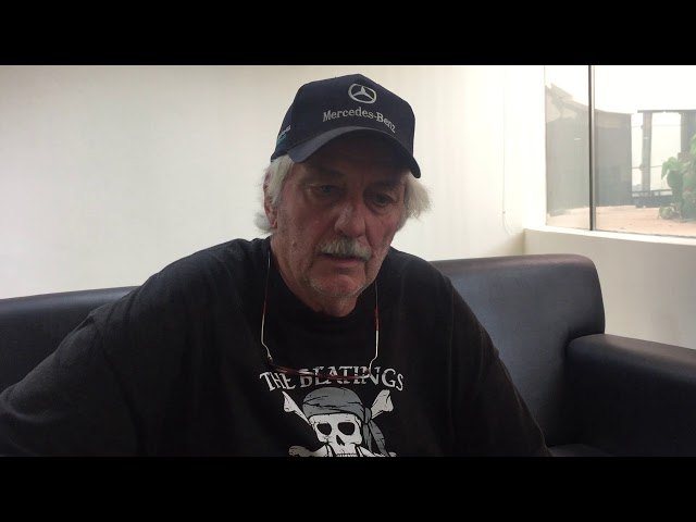 Mr Peter H from Australia, just after his sleeve