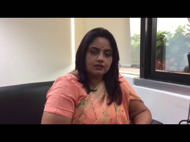 Ms Thakur is not breathless & is active within a month after surgery ( in Hindi )