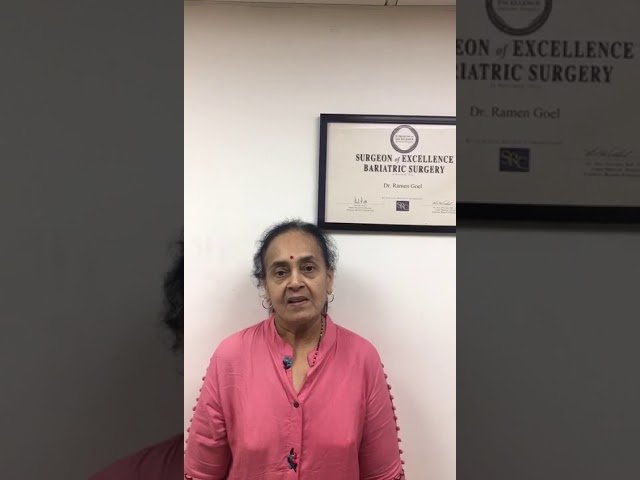 Ms. Smita Tarte Happy Bariatric Surgery Patient | Dr. Ramen Goel Review