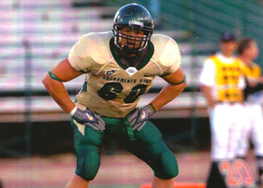 Tanner played football for Sacramento State (Graduated) and is now at WVSOM Logo