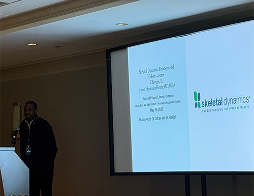 Dr. Jason Shrouder-Henry was honored to participate as faculty at the Skeletal Dynamics Fellows