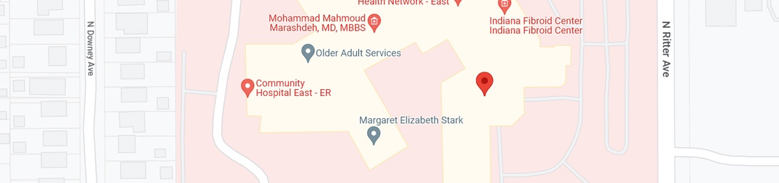 Community Hospital East Map