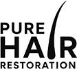 pure hair restoration center Logo