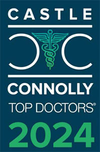 Dr. Nimish Kadakia, Dr. Lonnie Moskow, and Dr. Amar A. Patel have been selected as 2024 Castle Connolly Top Doctors!