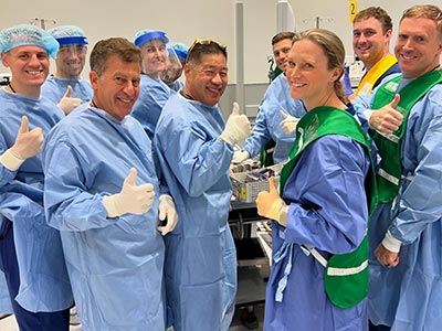 Dr Bailey serving as Co-Chair at this year's AANA/SOMOS Shoulder Course Image1