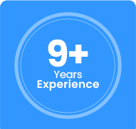 Nine Plus Years Experience Icon