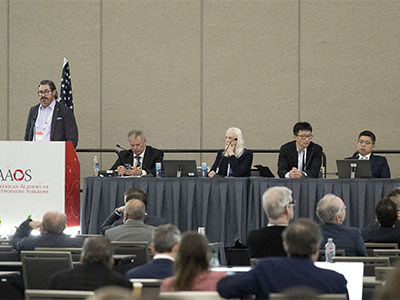 Dr. Wu at Annual AAHS Meet