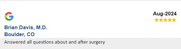 Dr. Davis Testimonial