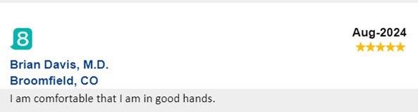 Dr. Davis Testimonial